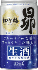 宝酒造 日本酒 松竹梅 昴 生酒 180ml缶 180ml × 1ケース / 30本  のし・ギフト対応不可