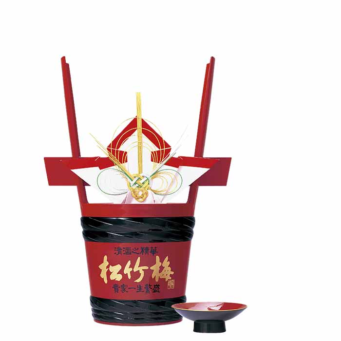 日本酒 清酒 特撰 松竹梅 祝樽 1800ml 1.8L × 1ケース / 2本 宝酒造 贈答