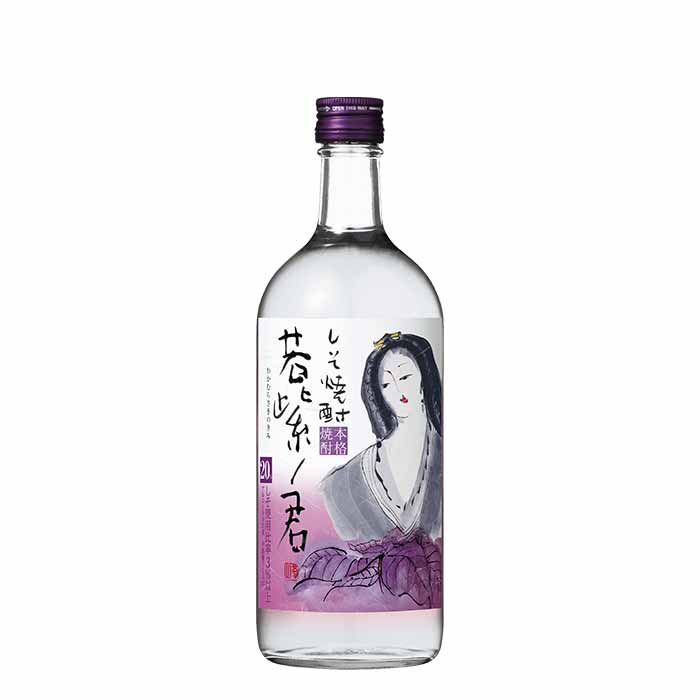 焼酎 しそ焼酎 20度 若紫ノ君 720ml × 2ケース / 12本 宝酒造 ギフト