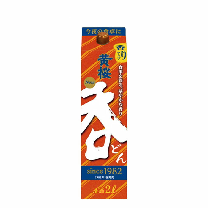 日本酒 清酒 黄桜 呑 どん パック （Ｒ）2000ml 2L × 1ケース / 12本