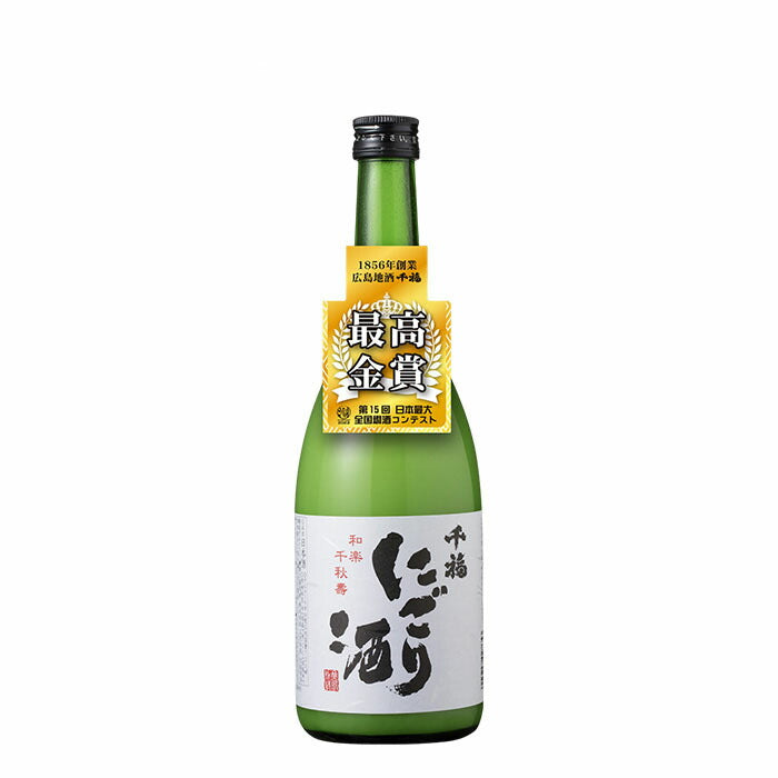 日本酒 にごり酒 千福 720ml × 2ケース / 12本 冬季限定 三宅本店 直送  のし・ギフト対応不可