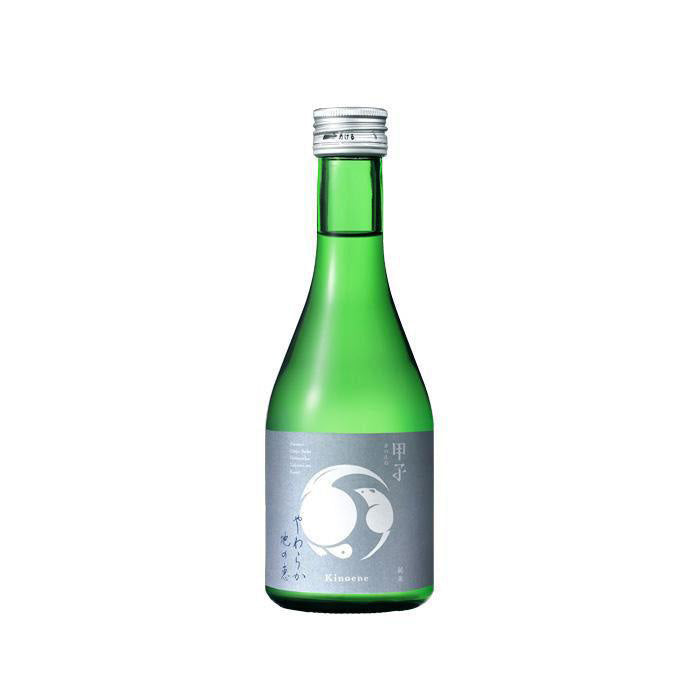 [アウトレット品]日本酒 飯沼 甲子 純米酒 やわらか 地の恵 300ml 1本 飯沼本家 ギフト 父の日