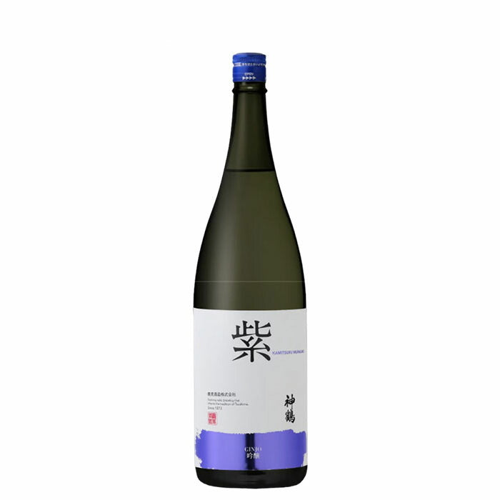 日本酒 神鶴 紫 吟醸 1800ml 1.8L × 2ケース / 12本 鶴見酒造 ギフト