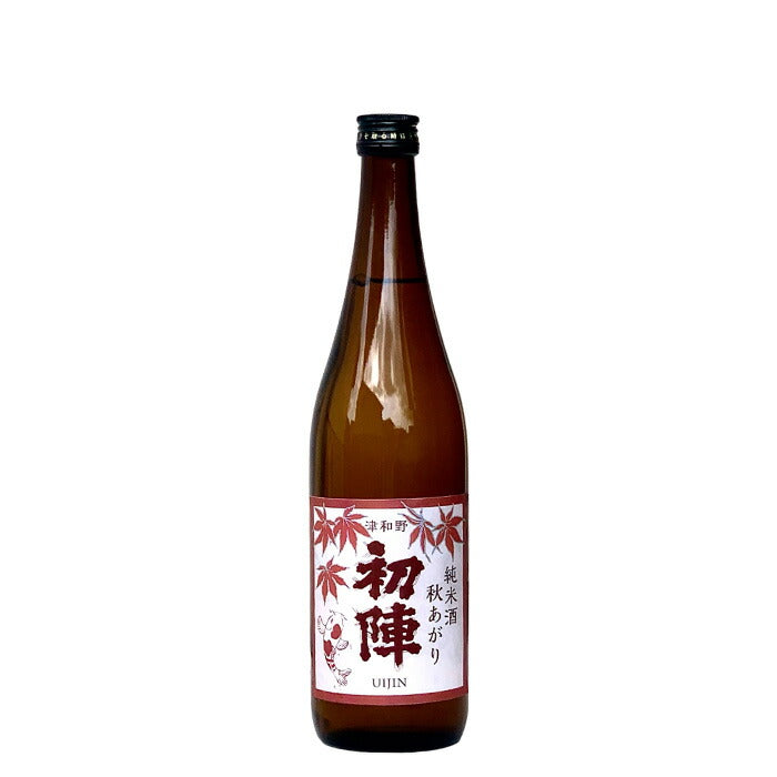 日本酒 ひやおろし 初陣 純米 秋あがり 720ml 6本 古橋酒造 ギフト