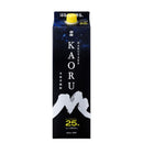 焼酎 米焼酎 25度 白岳 KAORU（米）パック 1.8L 1800ml 4本 高橋酒造 ギフト