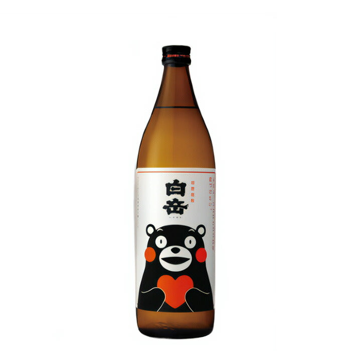 焼酎 本格米焼酎 25度 白岳 くまモンボトル 900ml × 1ケース / 6本 高橋酒造 ギフト