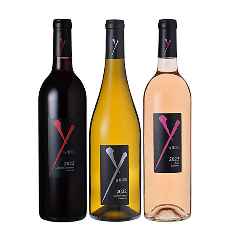 X JAPAN Y by YOSHIKI ワイ・バイ・ヨシキ 赤・白・ロゼ 3本セット 750ml