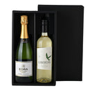 高コスパ！ スパークリングワイン ＆ 白ワイン 2本セット ギフト箱入り スペイン チリ