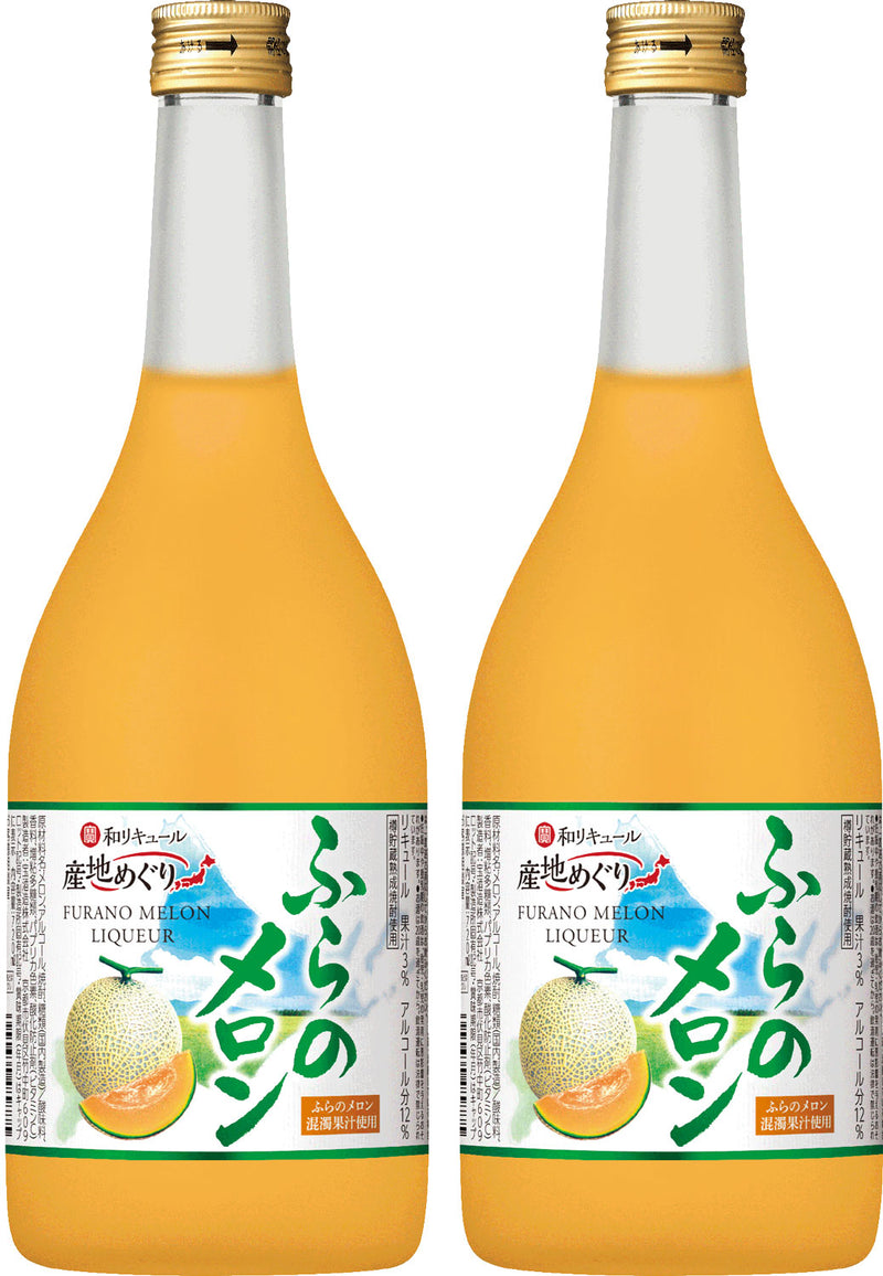 宝酒造 寶 北海道メロンのお酒 ふらのメロン 720ml 2本