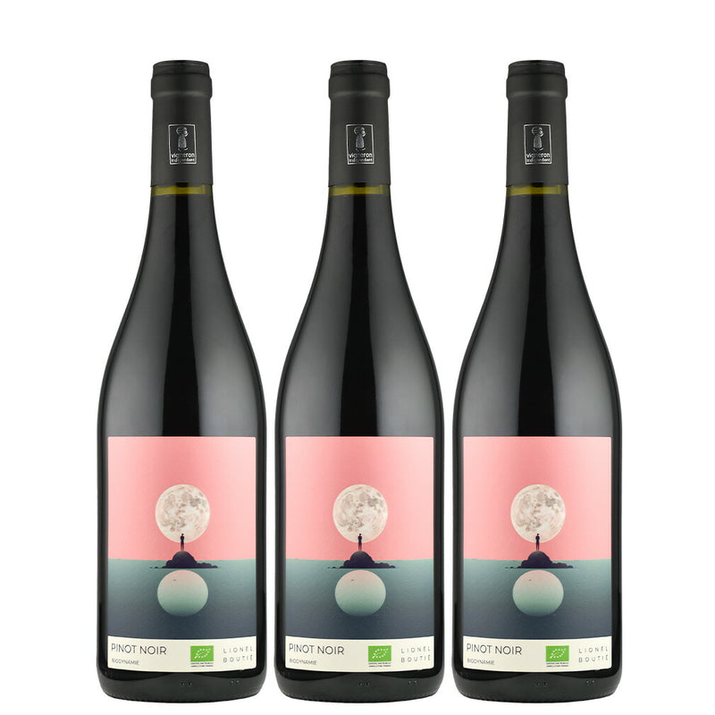 フランス ムーン・レンジ Moon Range (by Lionel Boutie) ピノ・ノワール 750ml 3本 赤ワイン