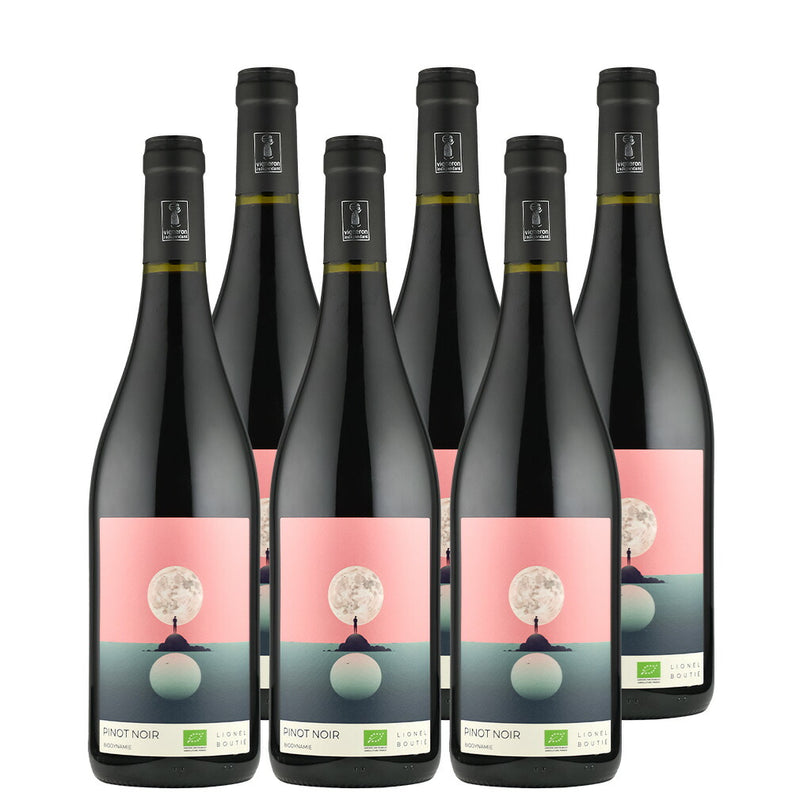 フランス ムーン・レンジ Moon Range (by Lionel Boutie) ピノ・ノワール 750ml 6本 赤ワイン