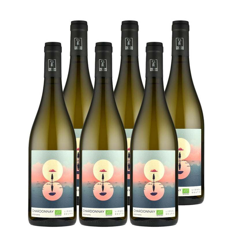 フランス ムーン・レンジ Moon Range (by Lionel Boutie) シャルドネ 750ml 6本 白ワイン