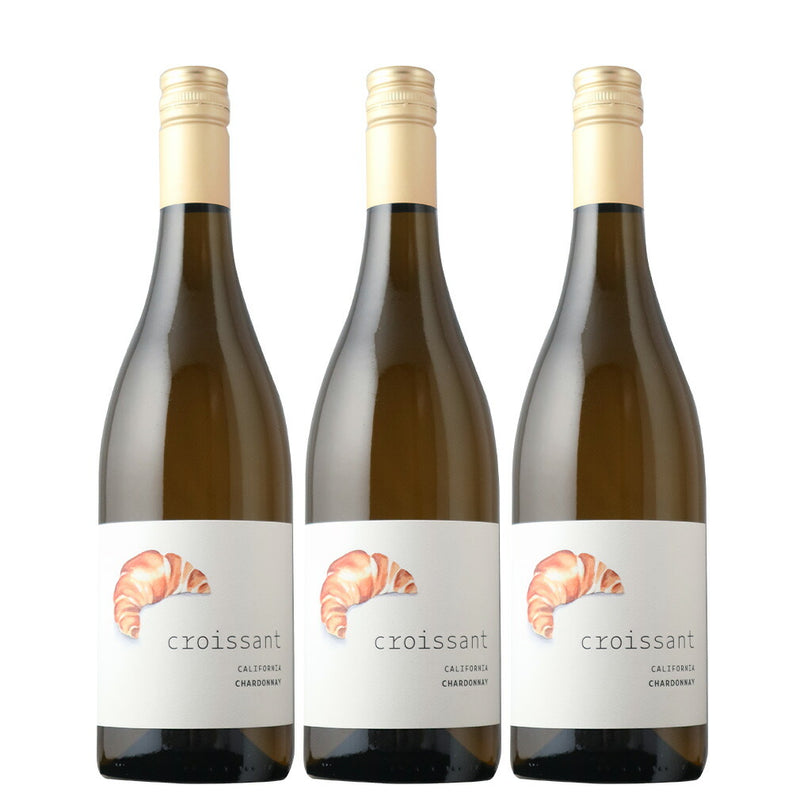 クロワッサン シャルドネ ジャン・クロード・ボワセ 750ml 3本 アメリカ カリフォルニア 白ワイン