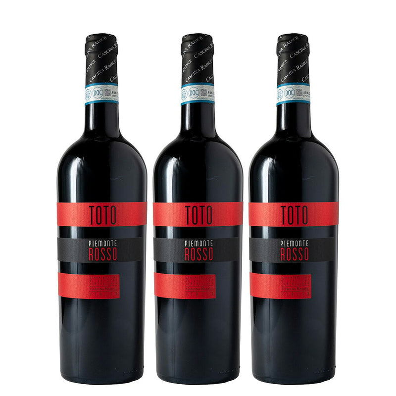 アンドレアス・マッツェイ トト・ロッソ・ピエモンテ DOP イタリア 750ml 3本 赤ワイン