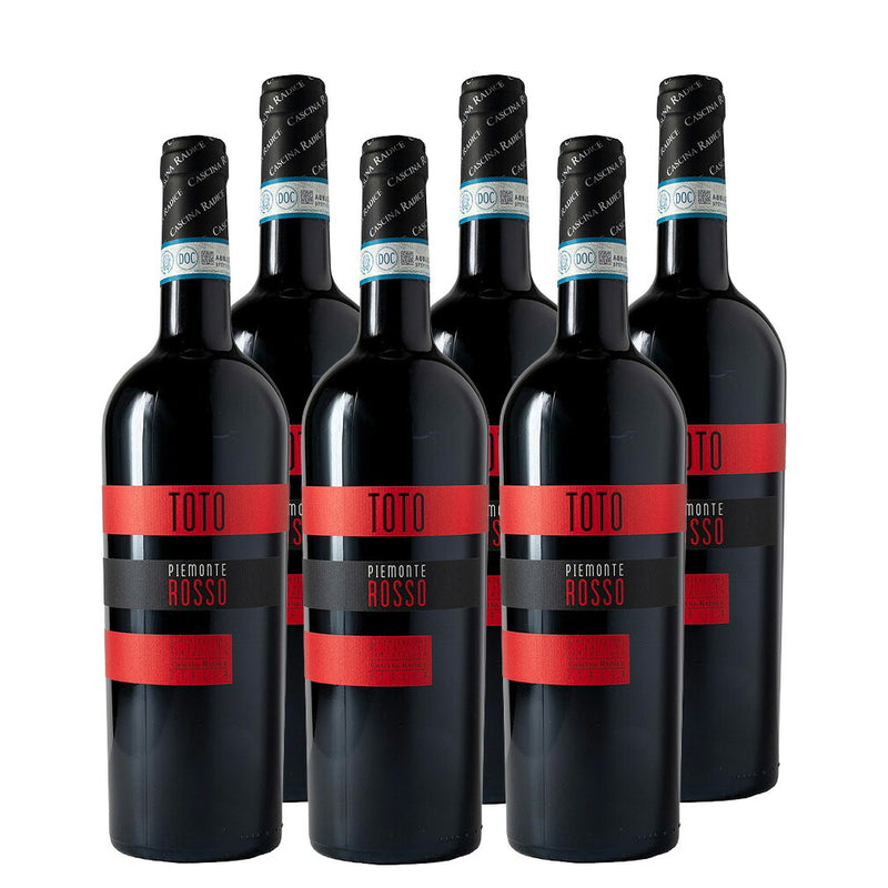 アンドレアス・マッツェイ トト・ロッソ・ピエモンテ DOP イタリア 750ml 6本 赤ワイン