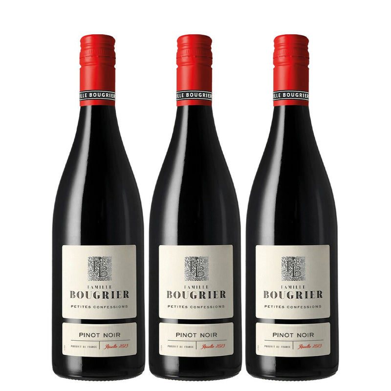 ブーグリエ・ピノ・ノワール プティット・コンフェッション フランス ロワール 750ml 3本 赤ワイン