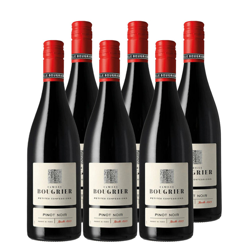 ブーグリエ・ピノ・ノワール プティット・コンフェッション フランス ロワール 750ml 6本 赤ワイン