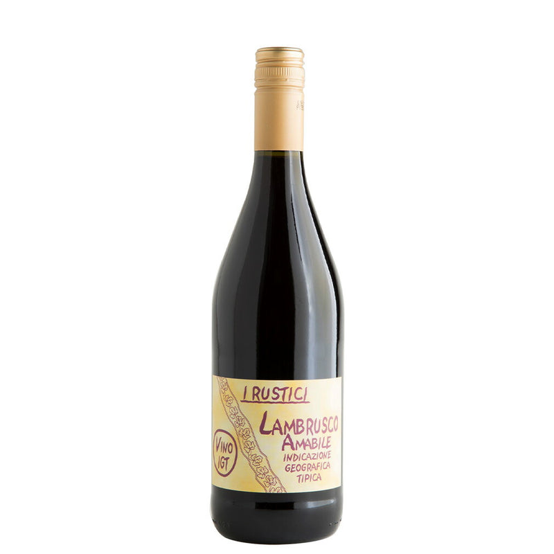 イタリア ルスティチ ランブルスコアマービレ IGTプーリア 750ml 1本 赤ワイン・甘口