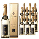 ドイツ フェリスタス スパークリングワイン 金箔入り ギフトBOX入り 750ml 12本