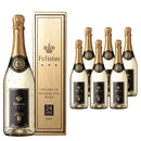ドイツ フェリスタス スパークリングワイン 金箔入り ギフトBOX入り 750ml 6本