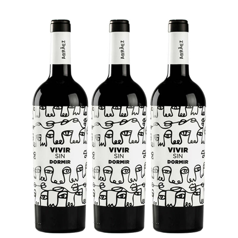 スペイン ビビール・シン・ドルミール 2021 750ml 3本 オーガニック 赤ワイン