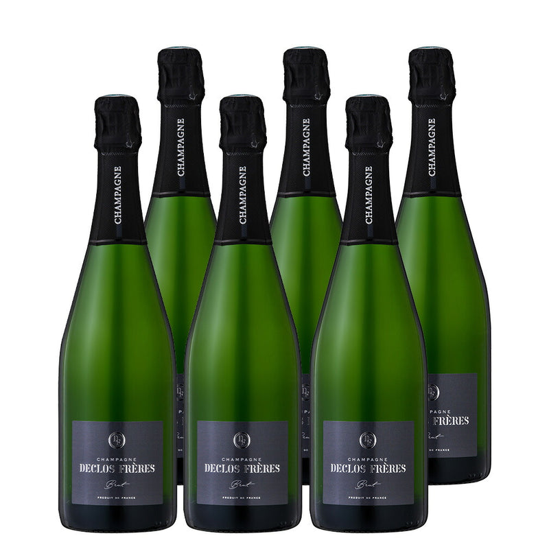 フランス シャンパーニュ デクロ・フレール ブリュット 750ml 6本 ( 1ケース ) シャンパン スパークリングワイン