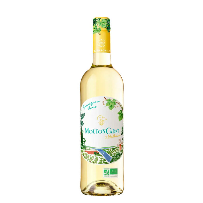 フランス ムートン・カデ・ソーヴィニヨンブラン・オーガニック 750ml × 1ケース / 12本