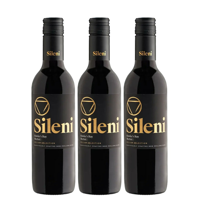 シレーニ Sileni セラー・セレクション メルロ ハーフボトル 375ml 3本 ニュージーランド ワイン