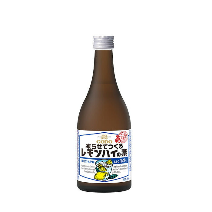 父の日 リキュール 埼玉屋監修 凍らせてつくるレモンハイの素 500ml × 1ケース / 6本 合同酒精 ギフト