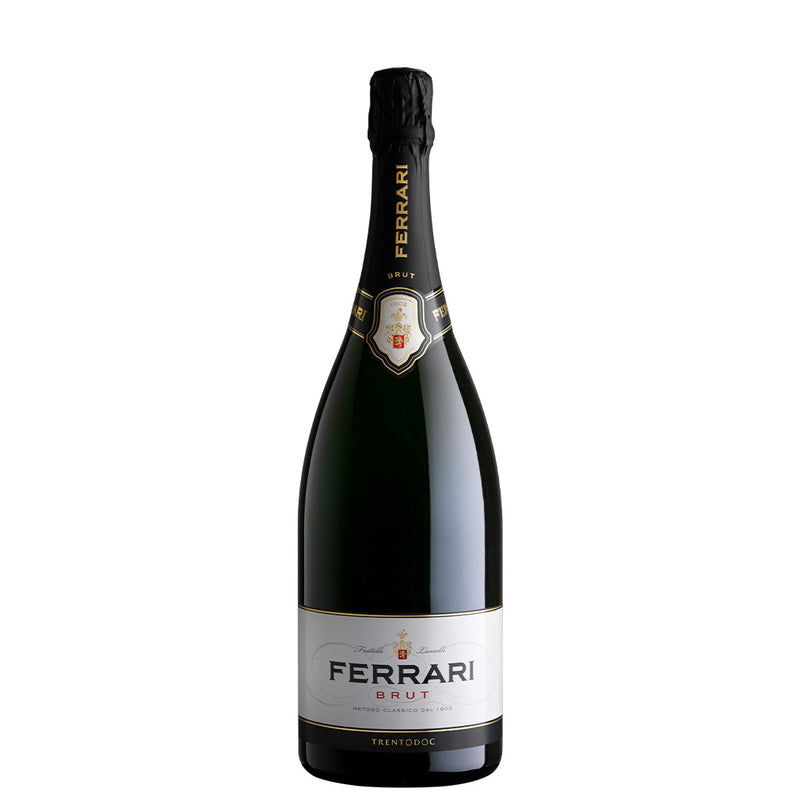 イタリア 限定品 フェッラーリ ブリュット Ferrari Brut （紙巻付き） 750ml 1本 スパークリングワイン 白