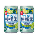チューハイ コカコーラ 甘くない檸檬堂 無糖レモンとすだち 350ml × 2ケース / 48本 新生活 のし・ギフト対応不可