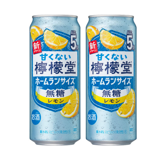 チューハイ コカコーラ 甘くない檸檬堂 無糖レモン 500ml × 2ケース / 48本
