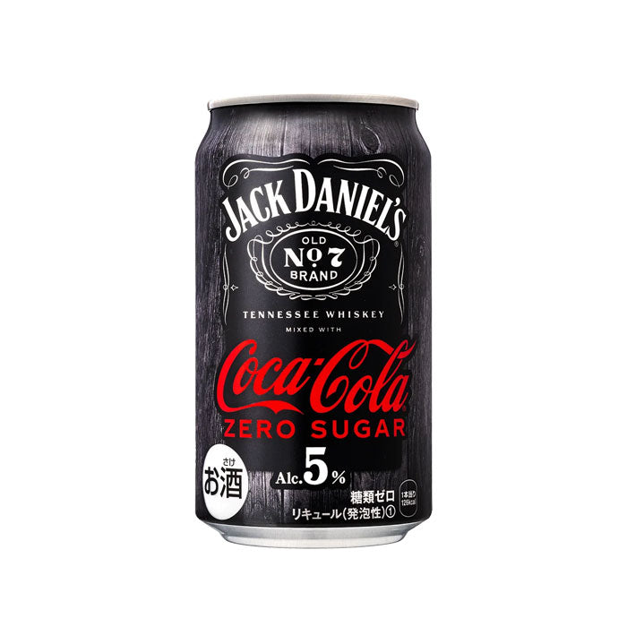チューハイ コカコーラ ジャックダニエル ＆ コカ・コーラ ゼロシュガー 350ml × 1ケース / 24本