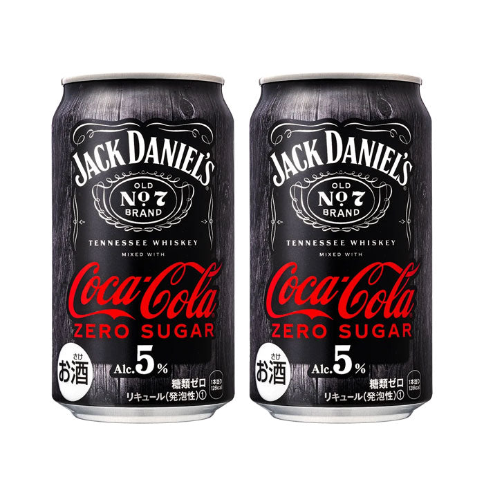 チューハイ コカコーラ ジャックダニエル ＆ コカ・コーラ ゼロシュガー 350ml × 2ケース / 48本 のし・ギフト対応不可