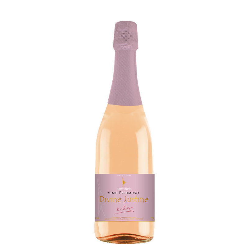 スペイン ディヴィーヌ ジュスティーヌ ブリュット ロゼ 750ml 1本 泡・ロゼ