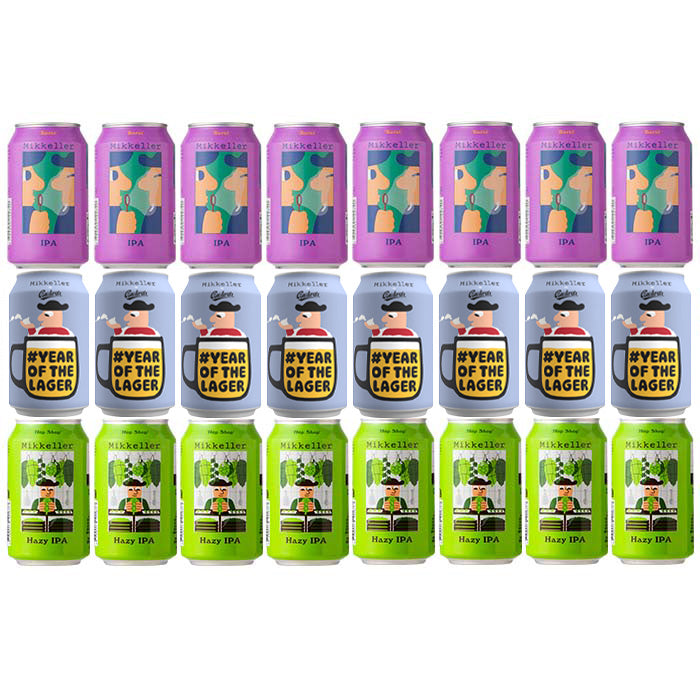 ビール デンマーク Mikkeller ミッケラー クラフトビール 缶 3種24本 (1ケース) 飲み比べセット お酒