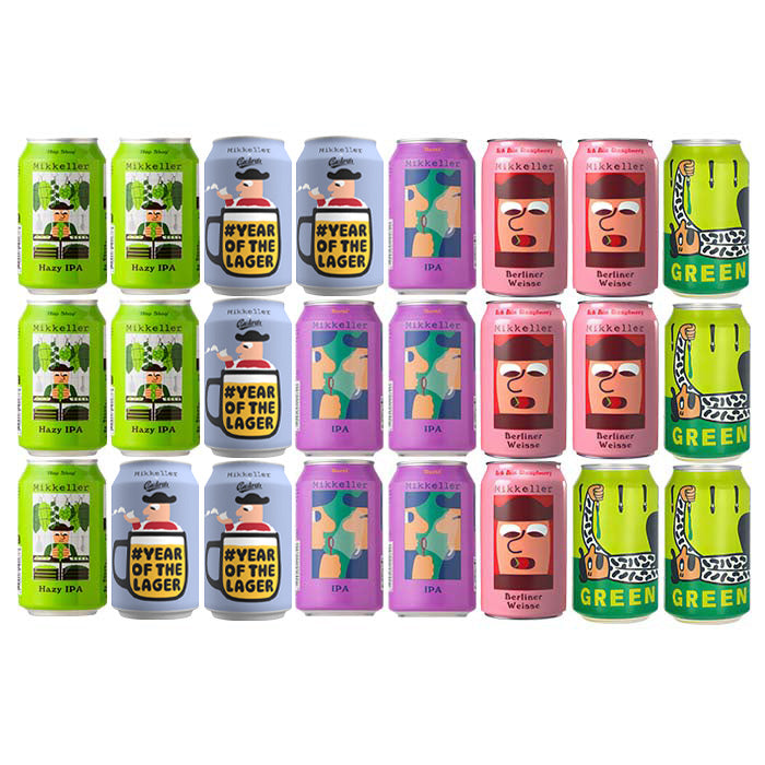 ビール デンマーク Mikkeller ミッケラー 限定 2種入り！缶5種24本 クラフトビール 飲み比べセット お酒
