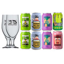 ビール デンマーク Mikkeller ミッケラー 限定2種入り！缶5種8本 クラフトビール グラス2個付きペア飲み比べ お酒