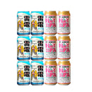 オラホビール 限定品 2種 12本 飲み比べセット 雷電 季節仕込み 夏仕込みヴァイツェン ＆ ヘイジー セッション IPA 缶