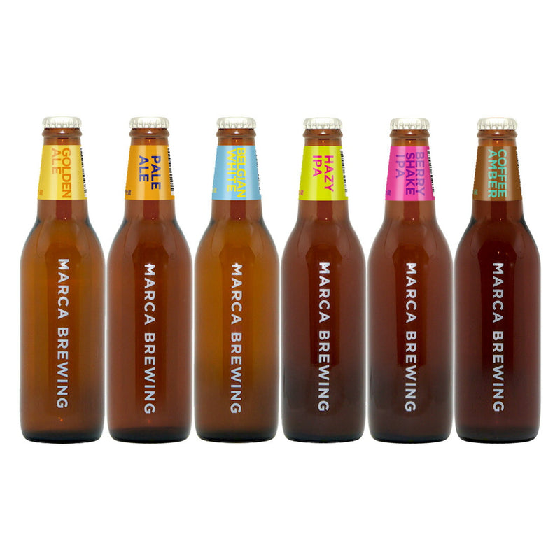 ビール マルカブルーイング 定番6種 6本 飲み比べセット 330ml MARCA BREWING クラフトビール メーカー直送 大阪  のし・ギフト対応不可