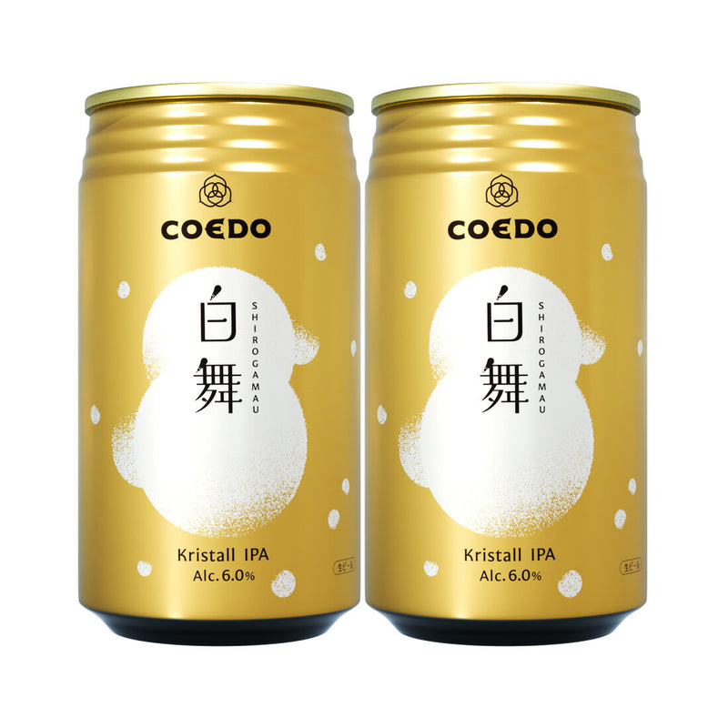 ビール コエドビール 白舞 Shirogamau 缶 限定 350ml × 2ケース / 48本 冬限定 クラフトビール コエド COEDO