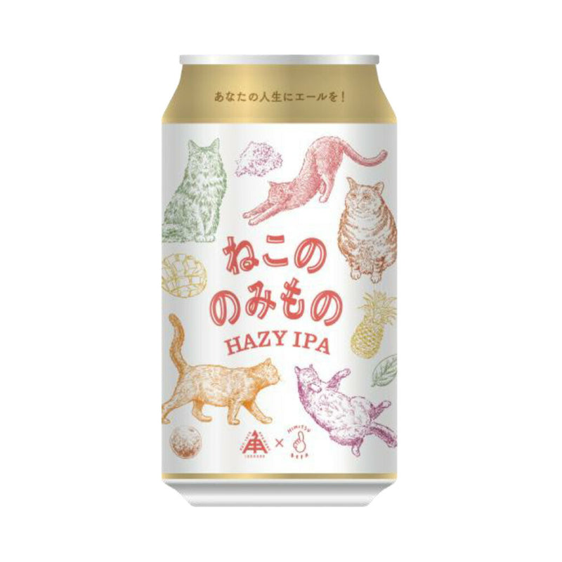 限定品 伊勢角屋麦酒 ねこののみもの ヘイジー IPA 350ml 24本 1ケース 缶 クラフトビール 伊勢角 ネコ 猫 三重