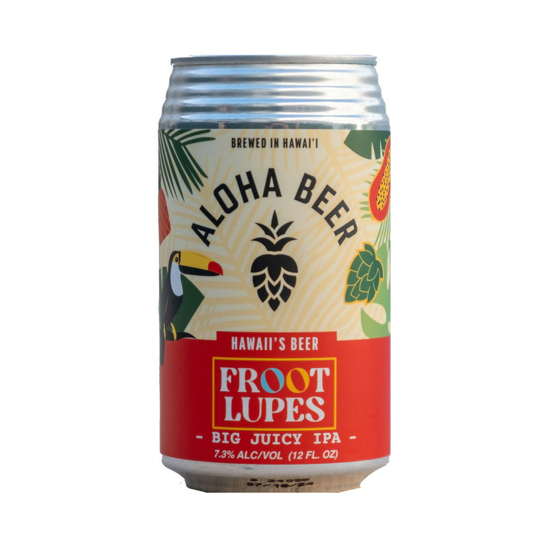 ビール アロハビール フルーツループス ビッグジューシーIPA 缶 限定 355ml × 1ケース / 24本 ハワイ ALOHA BEER