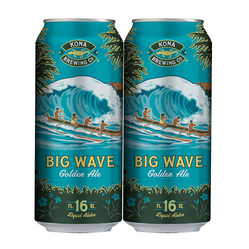 ビール ハワイ KONA BEER コナビール ビッグウェーブ ゴールデンエール 缶 473ml 48本(2ケース)