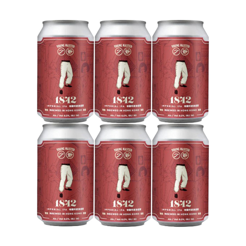 香港 YOUNG MASTER ヤングマスター 1842アイランドIPA 缶 330ml 6本 クラフトビール