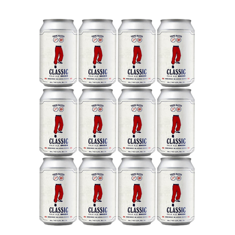 香港 YOUNG MASTER ヤングマスター クラシックペールエール 缶 330ml 12本 クラフトビール