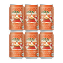 ビール エチゴビール にぎわいみかんの団欒エール 缶 350ml 6本 エチゴ クラフトビール 新潟 限定 ホワイトエール