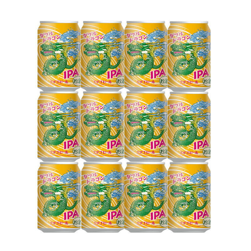 限定品 エチゴビール ダブルドラゴン IPA 350ml 12本 缶 クラフトビール 新潟県