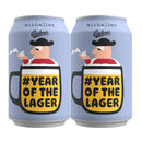 デンマーク Mikkeller ミッケラー イヤー オブ ザ ラガー 缶 330ml 48本 (2ケース)クラフトビール 新生活 入学祝い 卒業祝い 就職祝い 進学祝い