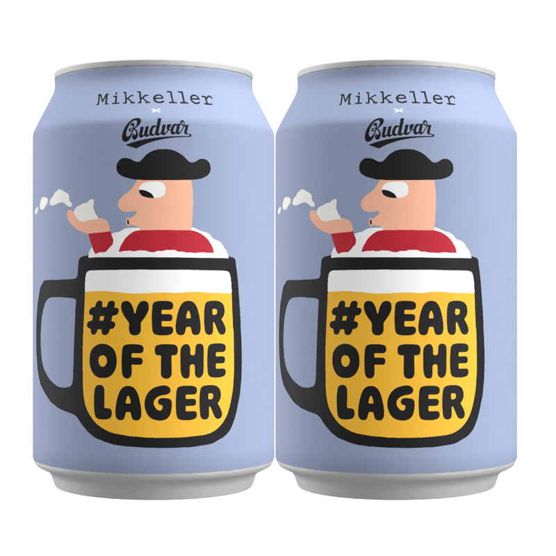 デンマーク Mikkeller ミッケラー イヤー オブ ザ ラガー 缶 330ml 48本 (2ケース)クラフトビール